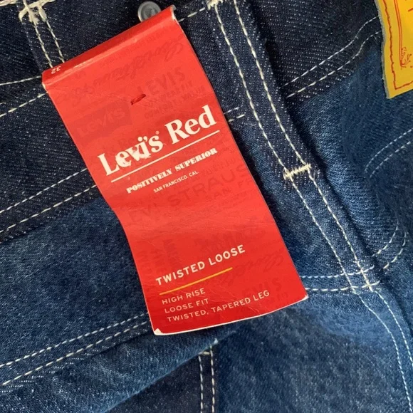 Levi's® Red TWISTED WOMEN'S JEANS